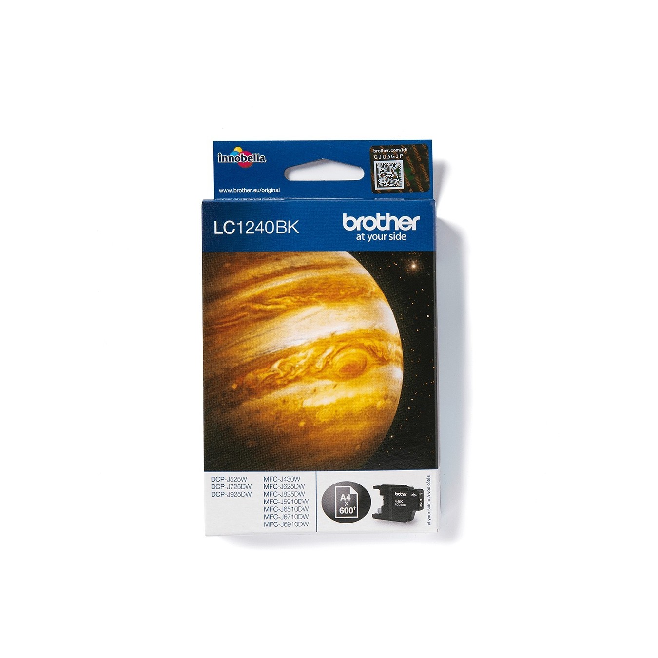 Brother Ink - LC-1240BK - Black up to 600 pages per ISO IEC 24711 — Buy in Cyprus with Fast Delivery