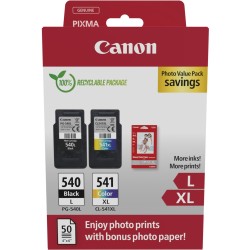 Buy Canon Ink - 5224B012 - PG-540L CL-541XL 2-pack (Black Color) incl. Photo Paper in Cyprus, Nicosia, Limassol, Larnaka, Pafos