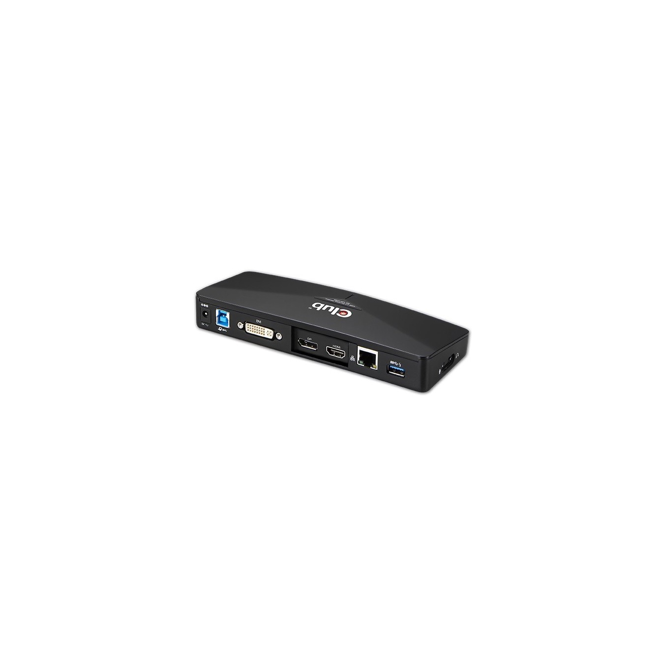 Club3D 4K Dockingstation USB3 - to 3xUSB3 HDMI DP DVI Black — Buy in Cyprus with Fast Delivery
