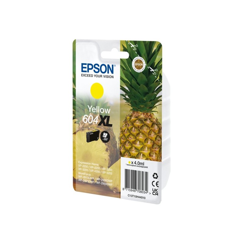 Buy Epson Ink 604XL - C13T10H44010 - Yellow up to 350 pages in Cyprus, Nicosia, Limassol, Larnaka, Pafos