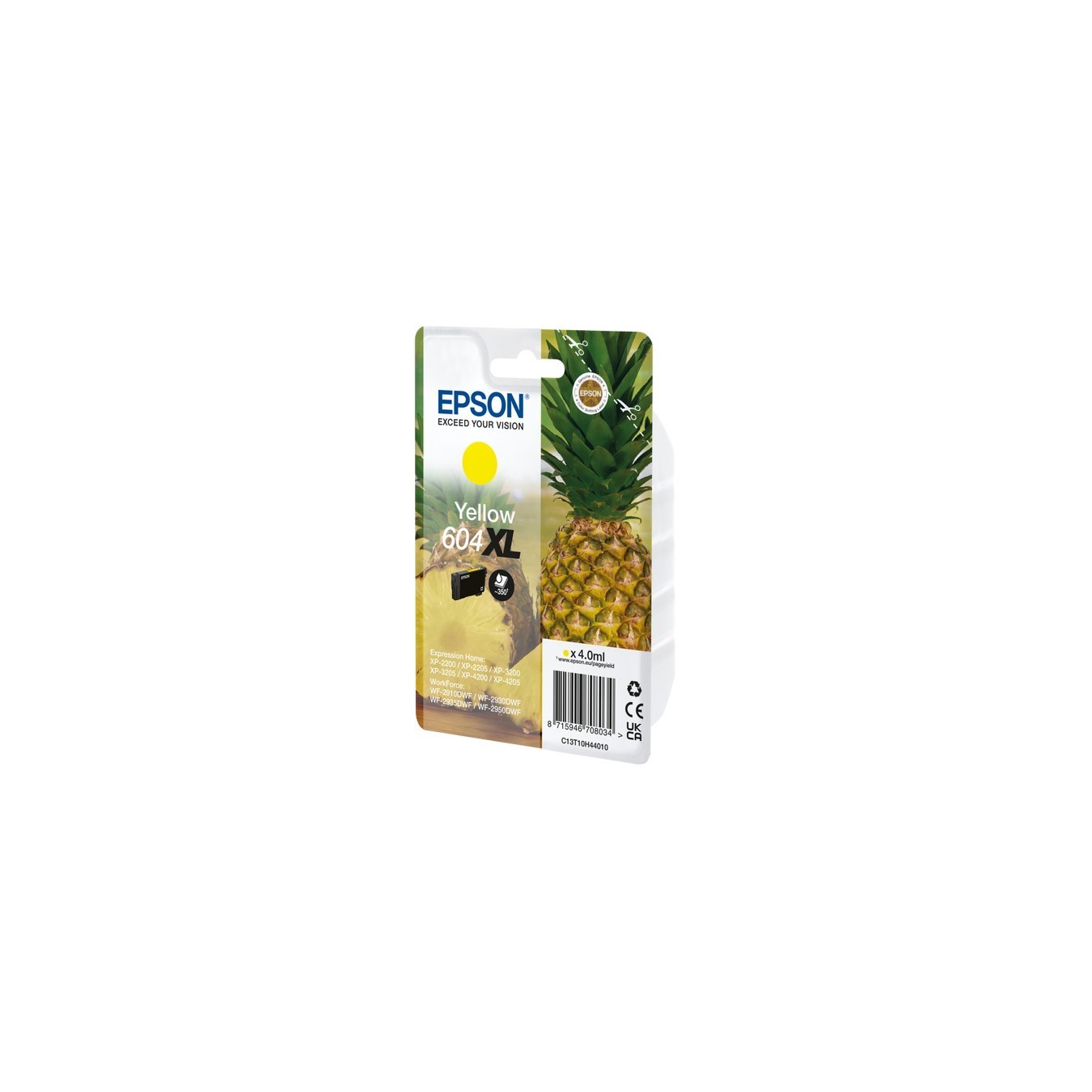 Epson Ink 604XL - C13T10H44010 - Yellow up to 350 pages — Buy in Cyprus with Fast Delivery