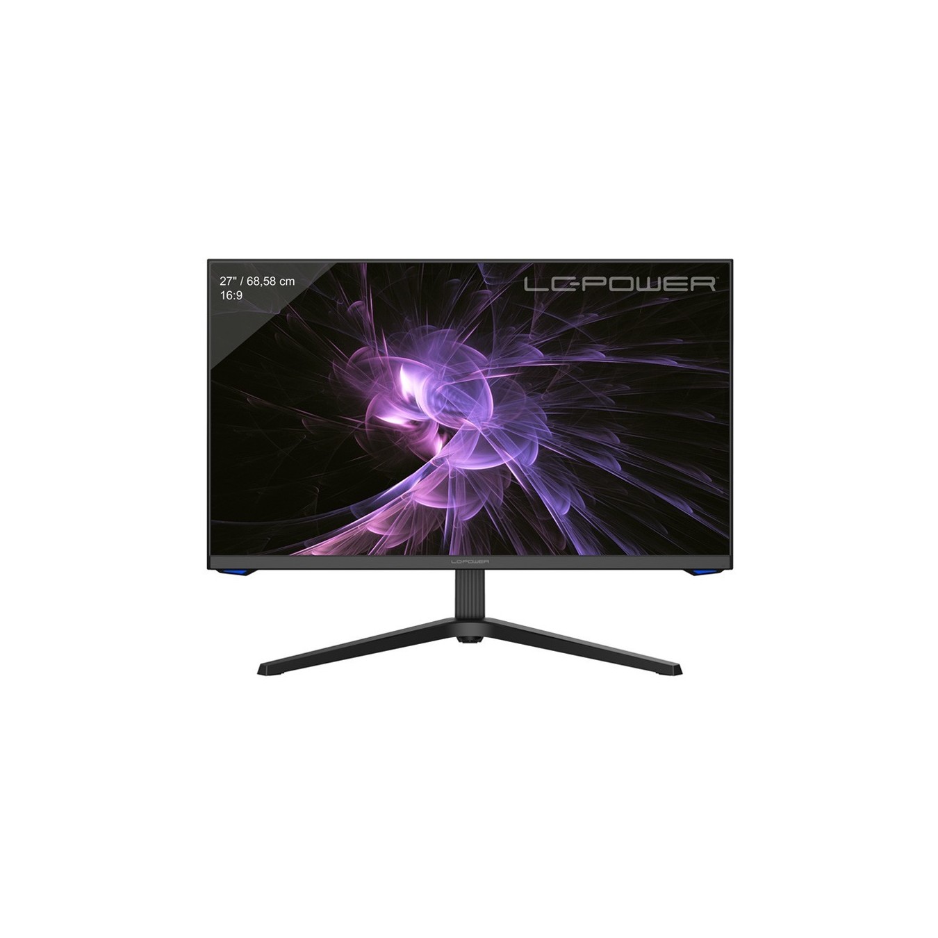 LC-Power 68.6cm (27') - LC-M27-QHD-180 - 2xDP+2xHDMI+IPS — Buy in Cyprus with Fast Delivery