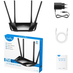 Buy Cudy Router - N300 - Wi-Fi 4G LTE Cat4 Router in Cyprus, Nicosia, Limassol, Larnaka, Pafos
