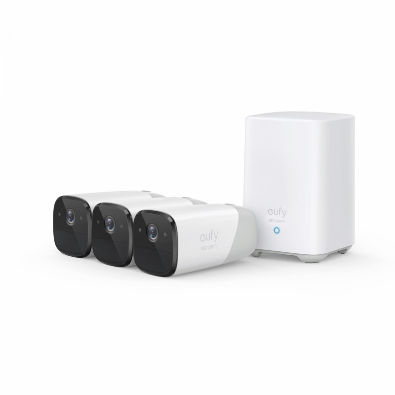 Buy Eufy Network Surveillance Camera - eufyCam 2 Pro - Wi-Fi with Eufy HomeBase 2 in Cyprus, Nicosia, Limassol, Larnaka, Pafos