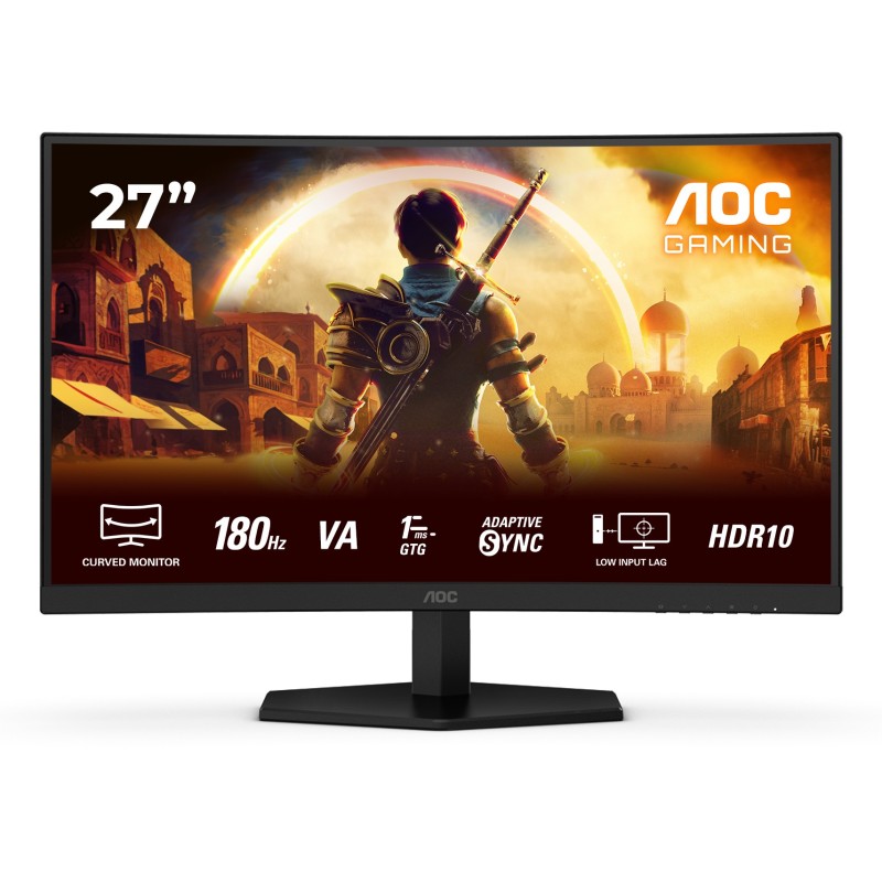 Buy AOC 68.6cm (27') C27G42E 16:09 HDMI+DP Curved black in Cyprus, Nicosia, Limassol, Larnaka, Pafos