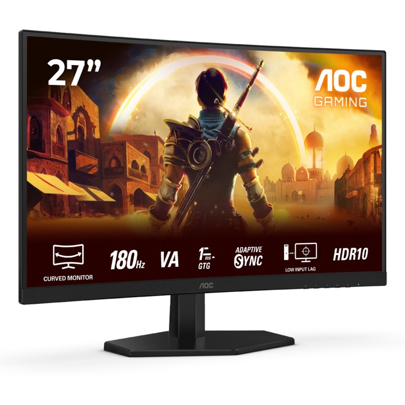 Buy AOC 68.6cm (27') C27G42E 16:09 HDMI+DP Curved black in Cyprus, Nicosia, Limassol, Larnaka, Pafos