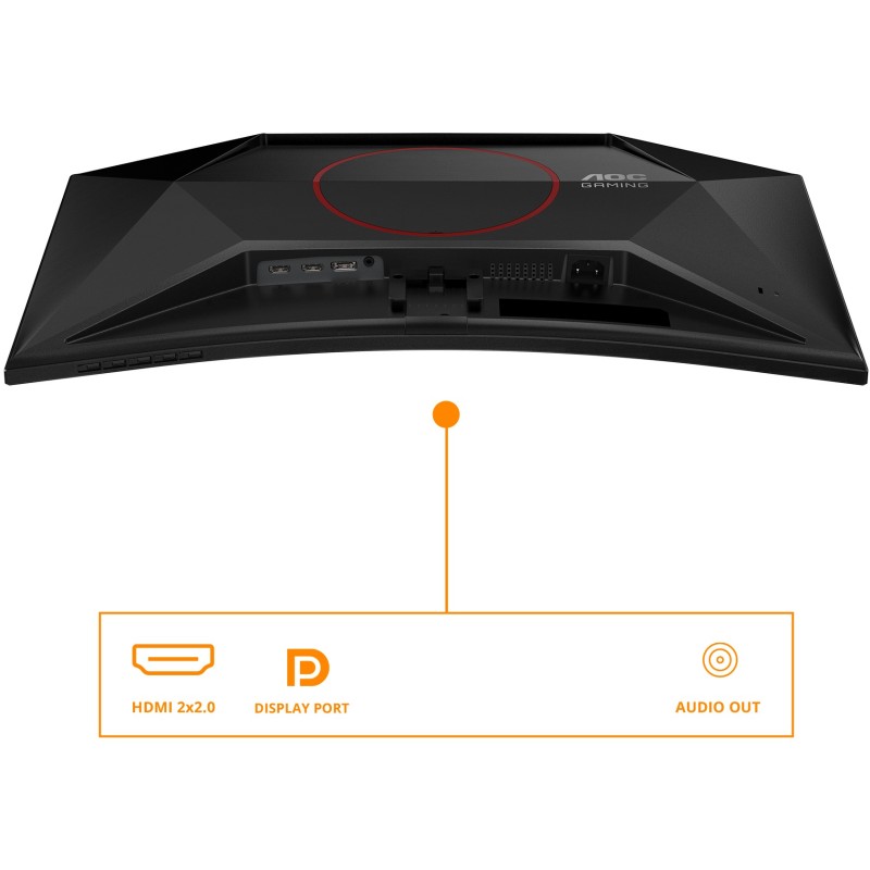Buy AOC 68.6cm (27') C27G42E 16:09 HDMI+DP Curved black in Cyprus, Nicosia, Limassol, Larnaka, Pafos