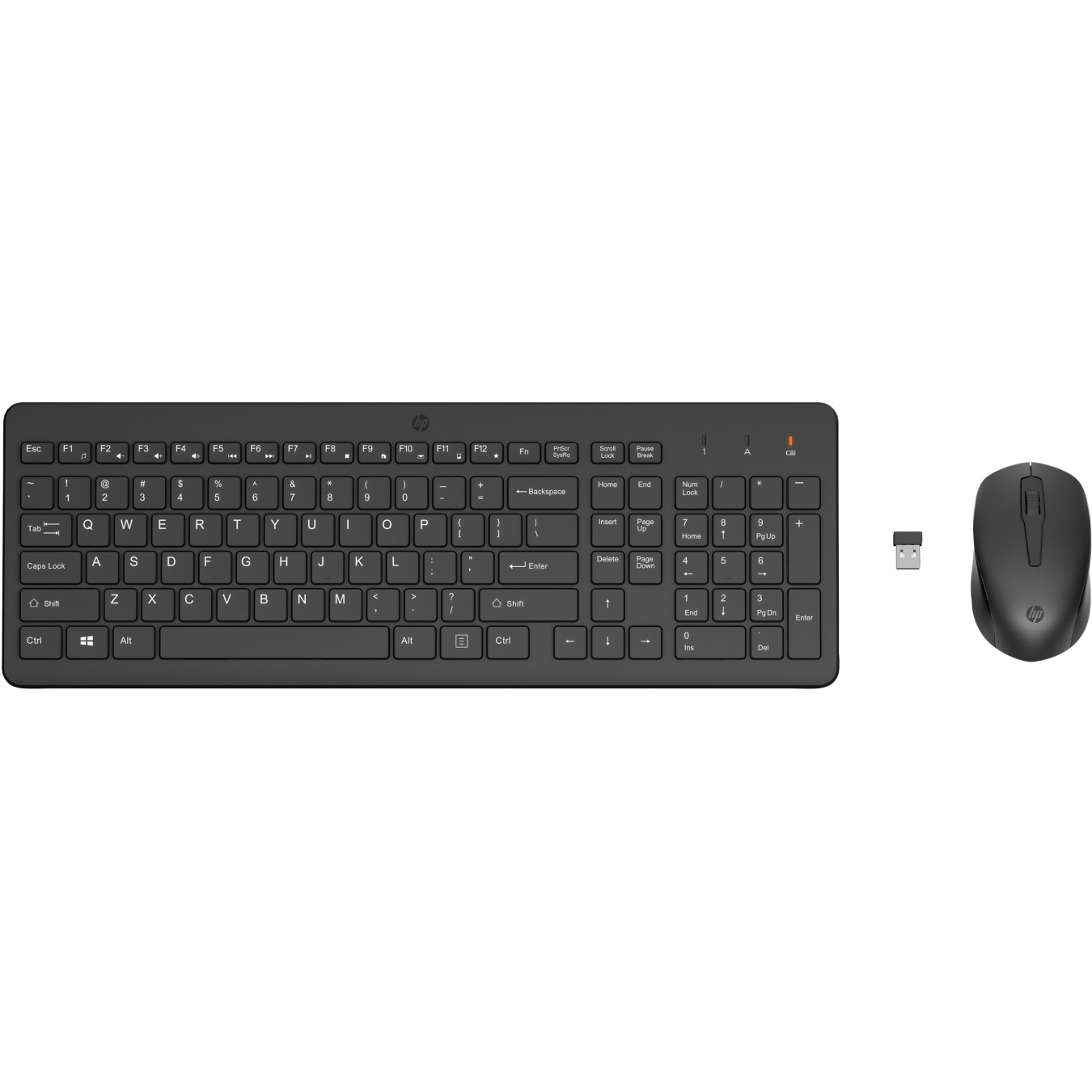 HP Keyboard-Mouse Set - 330 - Wireless Black — Buy in Cyprus with Fast Delivery