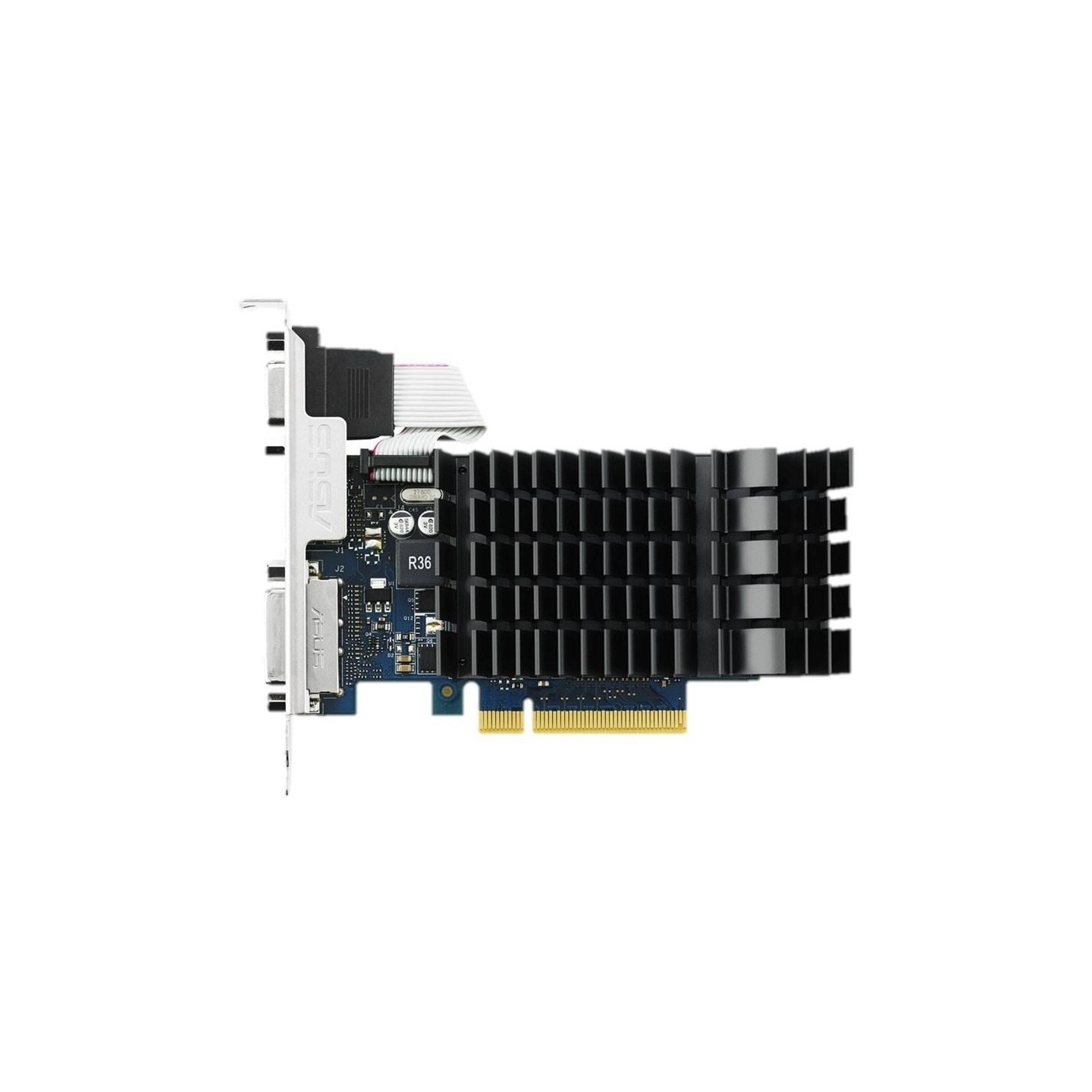 ASUS GeForce GT 730 2GB GDDR5 - Passive Cooling, 902 MHz, HDMI & DVI-D (Boxed) — Buy in Cyprus with Fast Delivery