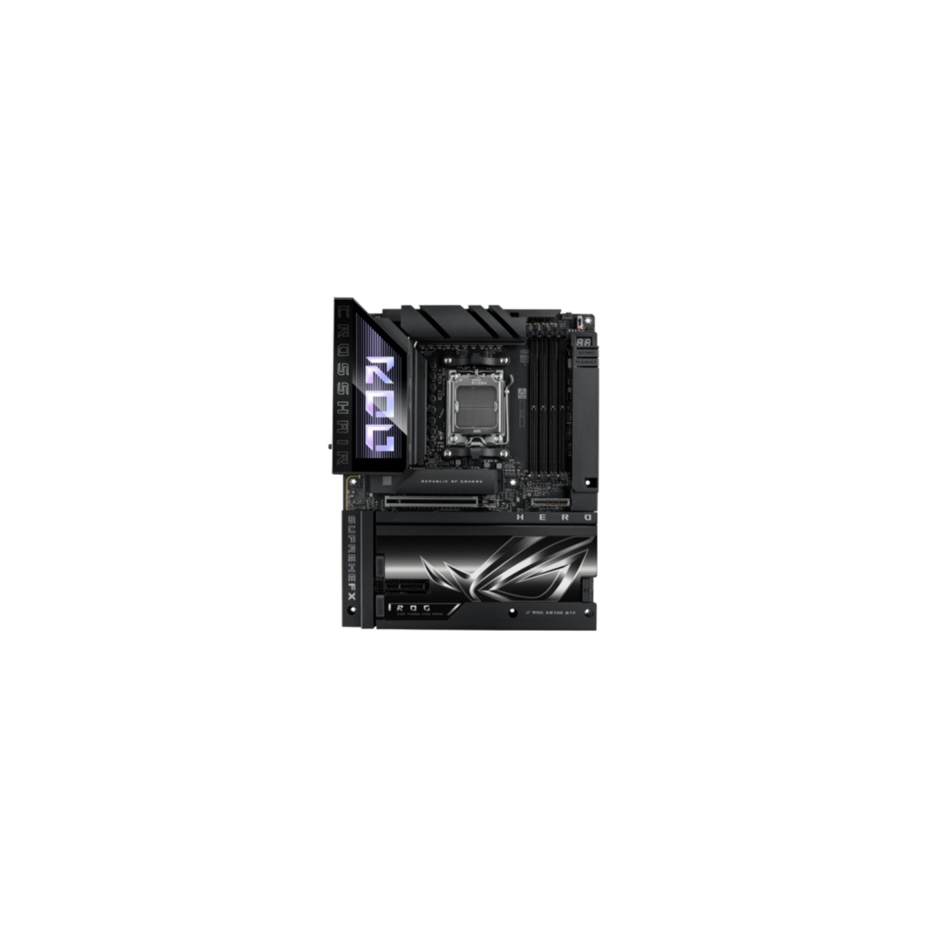 ASUS ROG CROSSHAIR - X870E HERO - BTF (AM5) (D) — Buy in Cyprus with Fast Delivery