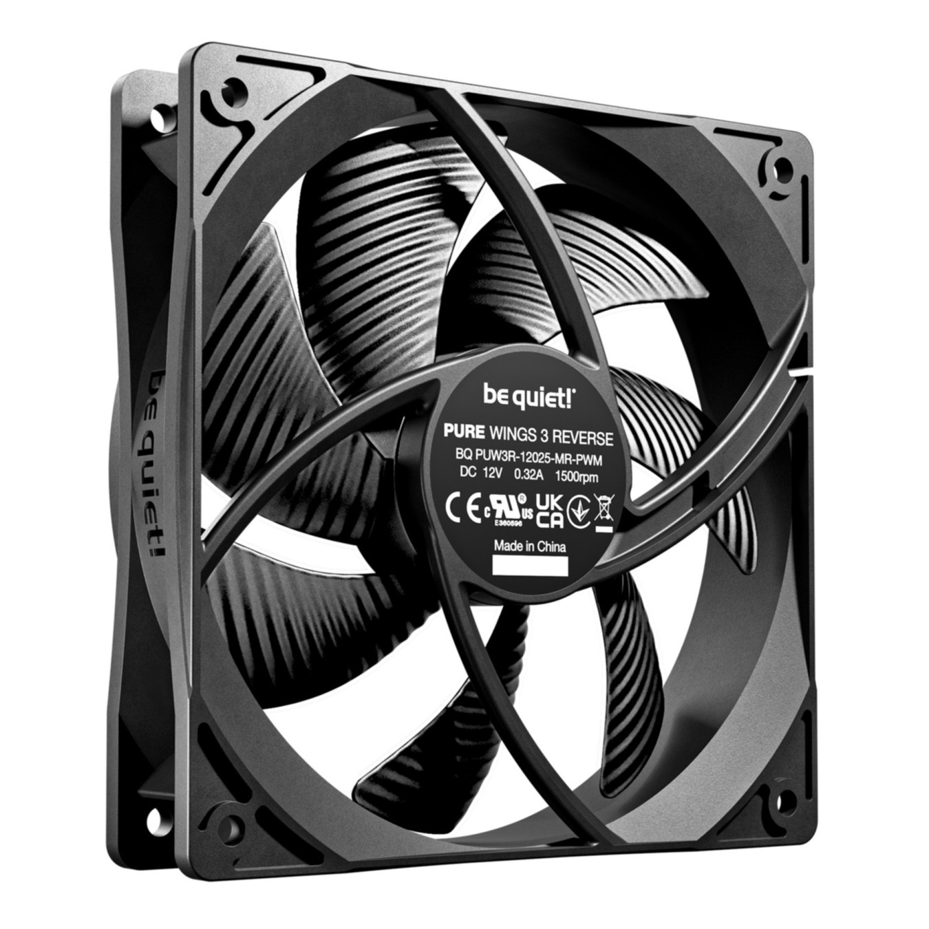 Be Quiet Pure Wings 3 PWM 120mm Reverse - BL137 - 3-pack — Buy in Cyprus with Fast Delivery