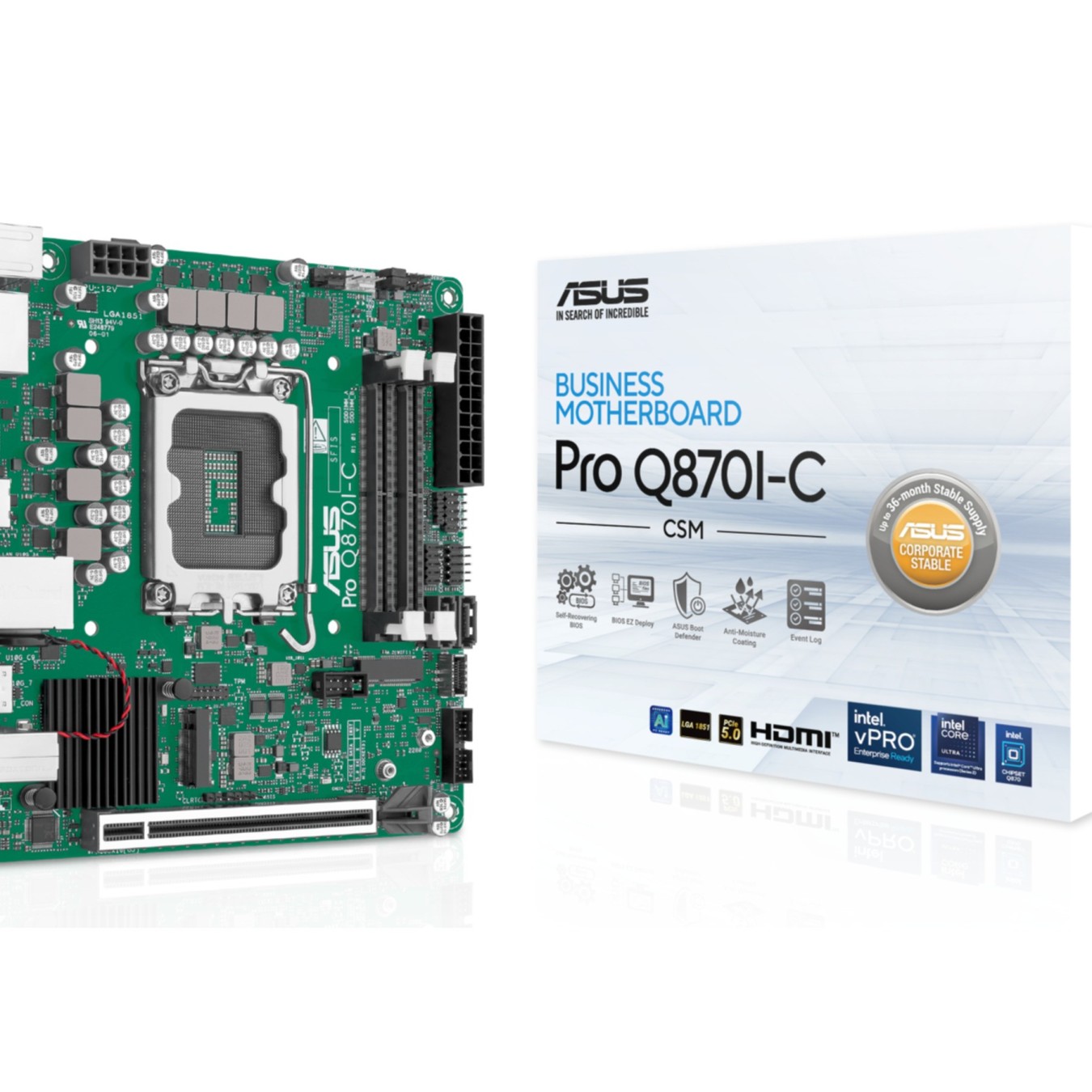 ASUS PRO - Q870I-C-CSM - (1851) (D) — Buy in Cyprus with Fast Delivery