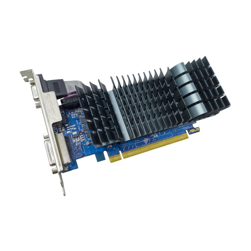 Buy ASUS GeForce GT 710 2GB (GT710 2GD5) - Passive, Low-Profile, HDMI/DVI/VGA in Cyprus, Nicosia, Limassol, Larnaka, Pafos