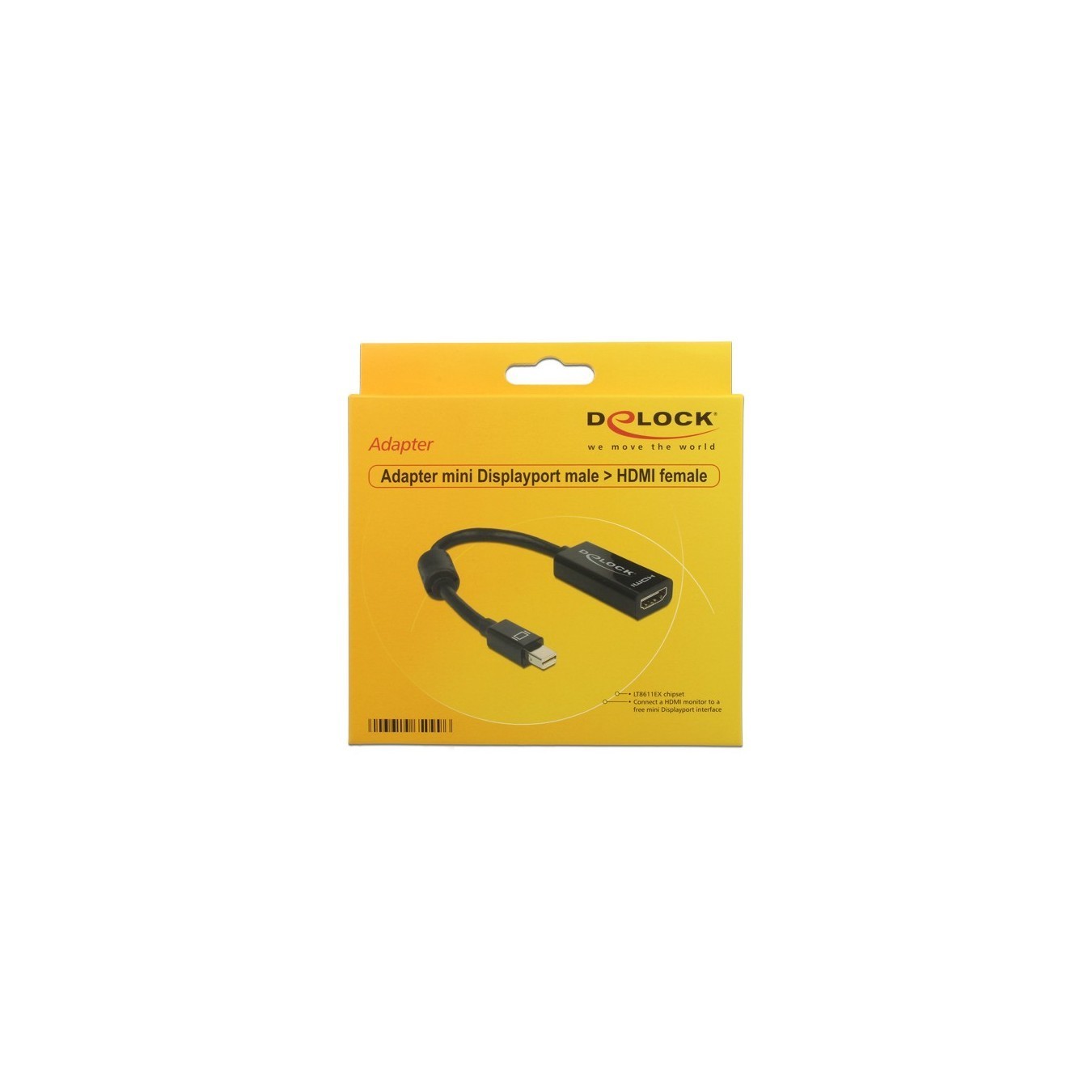 DELOCK Adapter - Mini DisplayPort to HDMI — Buy in Cyprus with Fast Delivery