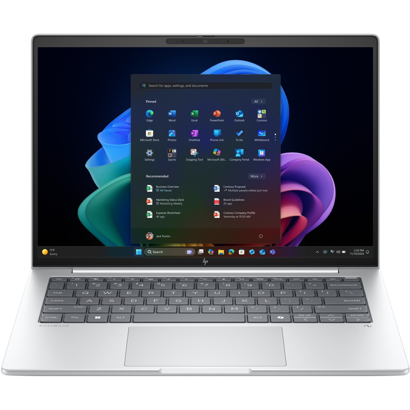 HP EliteBook - 8 G1a - AMD Ryzen AI 7 350 35.56 cm (14-inch) WUXGA 64 GB 1 TB SSD Windows 11 Pro SmartBuy 3-Year Warranty (DE)