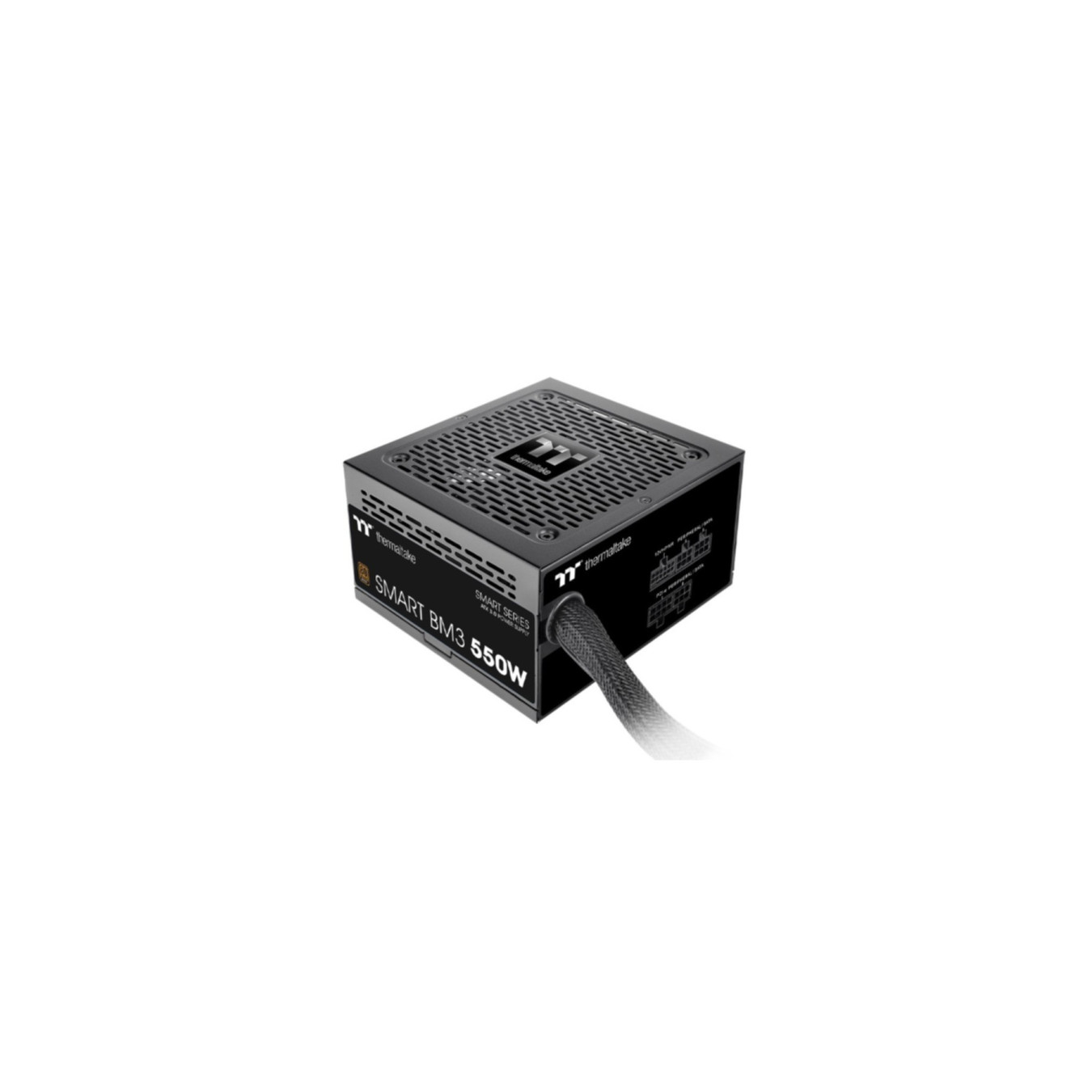 Thermaltake SMART BM3 550W - PS-SPD-0550MNFABE-3 - Semi-Modular ATX 3.0, 80 PLUS Bronze, Black