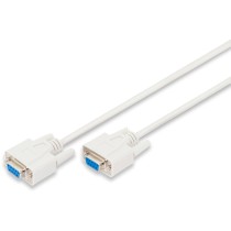 DIGITUS Connection Cable D-Sub9 to D-Sub9 - Beige 2.0m — Buy in Cyprus with Fast Delivery