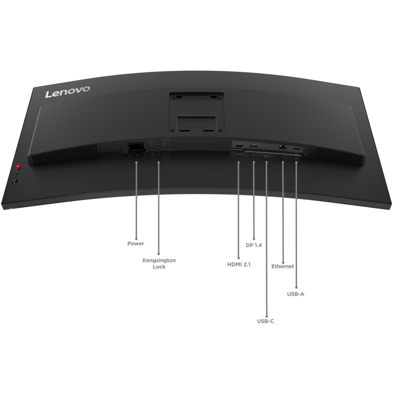 Buy LENOVO ThinkVision - T34WD-40 - 86.36 cm (34 inch) 3440x1440 Curved VA 120Hz... in Cyprus, Nicosia, Limassol, Larnaka, Pafos