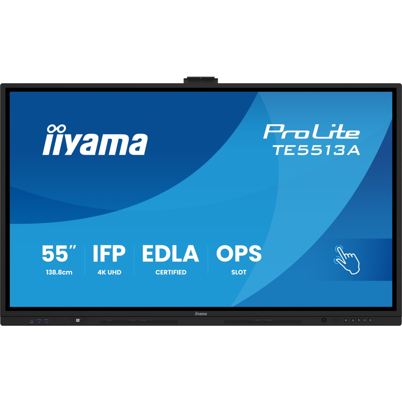 iiyama ProLite - TE5513A-B1AG - 55 IPS 4K Infrared 40-point touch — Buy in Cyprus with Fast Delivery