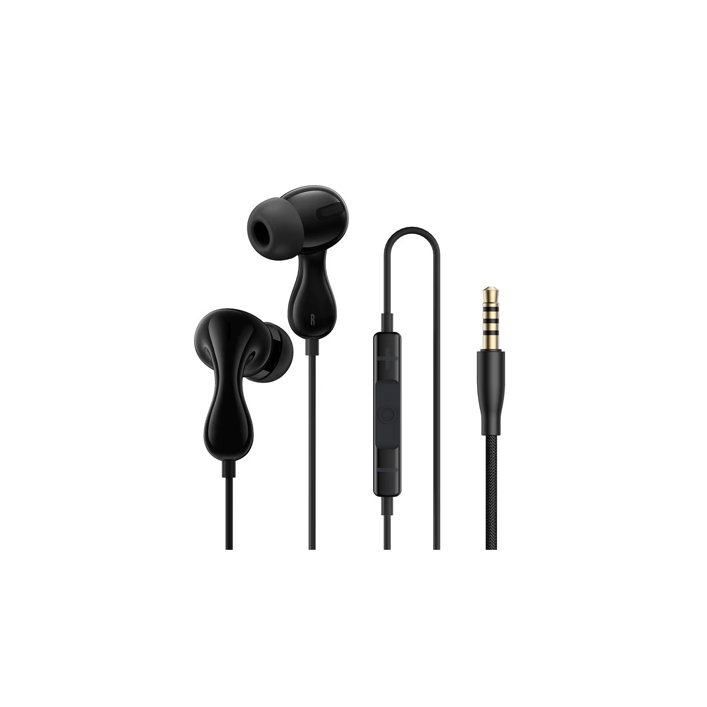 Baseus Headphones - HZ20 - In Ear Wired 3.5mm HiRes Black — Buy in Cyprus with Fast Delivery