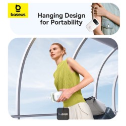 Baseus Powerbank - QPow 2 - 30W 20000mAh Display White — Buy in Cyprus with Fast Delivery