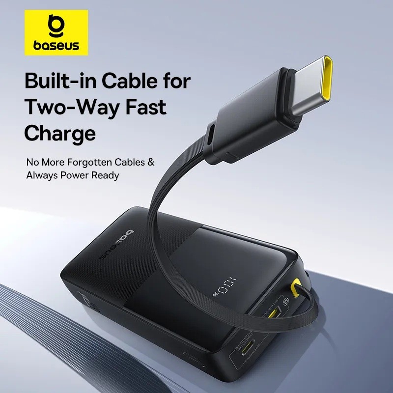 Buy Baseus Powerbank - Bipow 2 - 20W 10000mAh Black in Cyprus, Nicosia, Limassol, Larnaka, Pafos