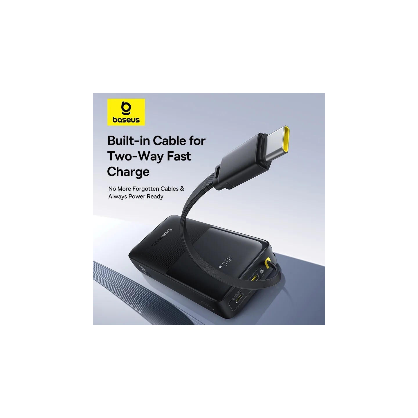 Baseus Powerbank - Bipow 2 - 20W 10000mAh Black — Buy in Cyprus with Fast Delivery