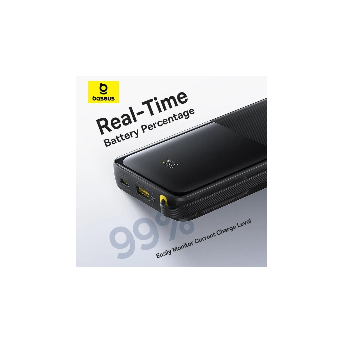 Baseus Powerbank - Bipow 2 - 20W 10000mAh Black — Buy in Cyprus with Fast Delivery