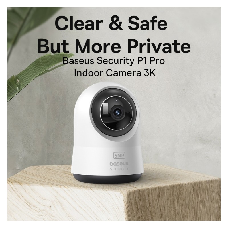 Buy Baseus Security Indoor Camera - P1 Pro - 3K White EU in Cyprus, Nicosia, Limassol, Larnaka, Pafos