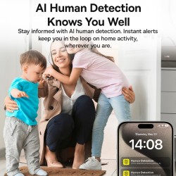 Buy Baseus Security Indoor Camera - P1 Pro - 3K White EU in Cyprus, Nicosia, Limassol, Larnaka, Pafos