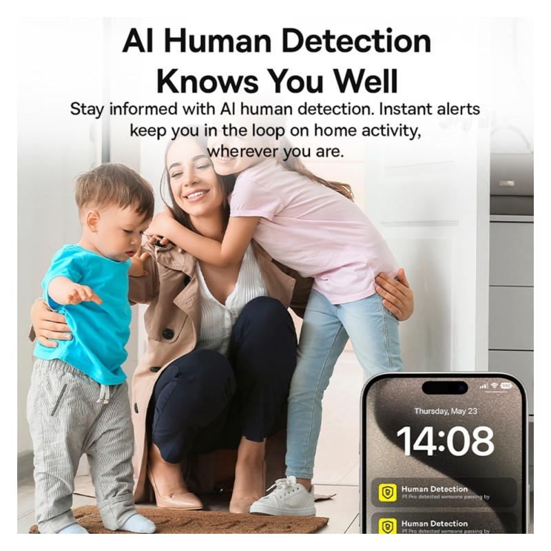 Buy Baseus Security Indoor Camera - P1 Pro - 3K White EU in Cyprus, Nicosia, Limassol, Larnaka, Pafos