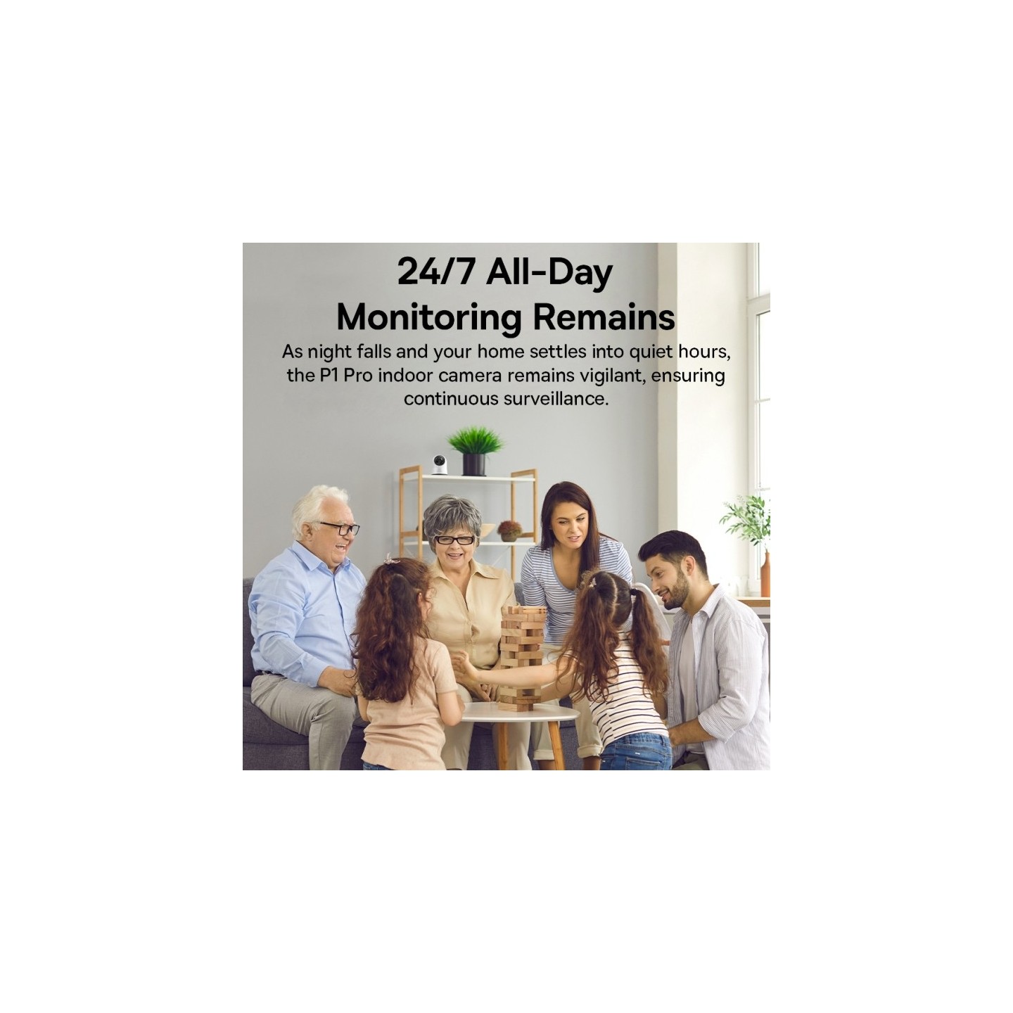 Baseus Security Indoor Camera - P1 Pro - 3K White EU — Buy in Cyprus with Fast Delivery