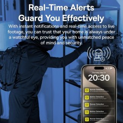 Buy Baseus Security Indoor Camera - P1 Pro - 3K White EU in Cyprus, Nicosia, Limassol, Larnaka, Pafos