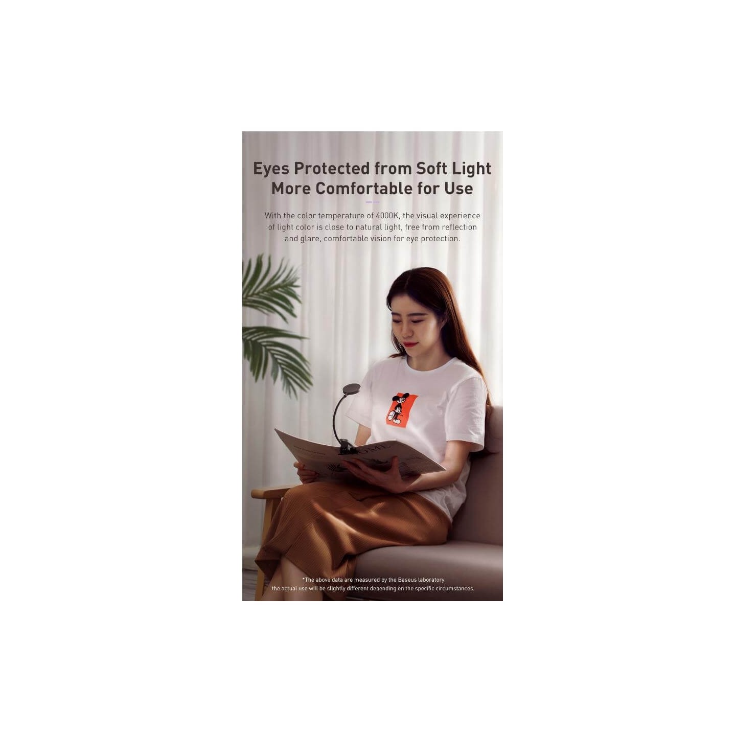 Baseus Reading Mini Clip Lamp - Clip Lamp — Buy in Cyprus with Fast Delivery