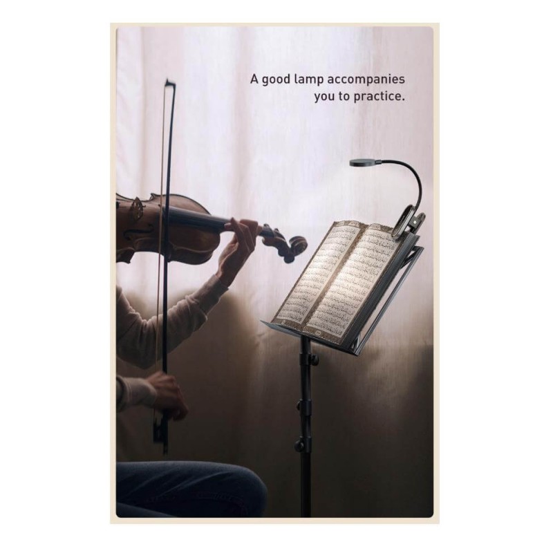 Buy Baseus Reading Mini Clip Lamp - Clip Lamp in Cyprus, Nicosia, Limassol, Larnaka, Pafos