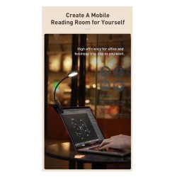 Buy Baseus Reading Mini Clip Lamp - Clip Lamp in Cyprus, Nicosia, Limassol, Larnaka, Pafos
