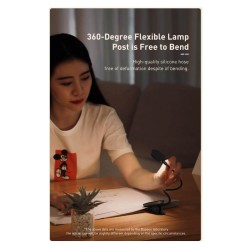 Buy Baseus Reading Mini Clip Lamp - Clip Lamp in Cyprus, Nicosia, Limassol, Larnaka, Pafos