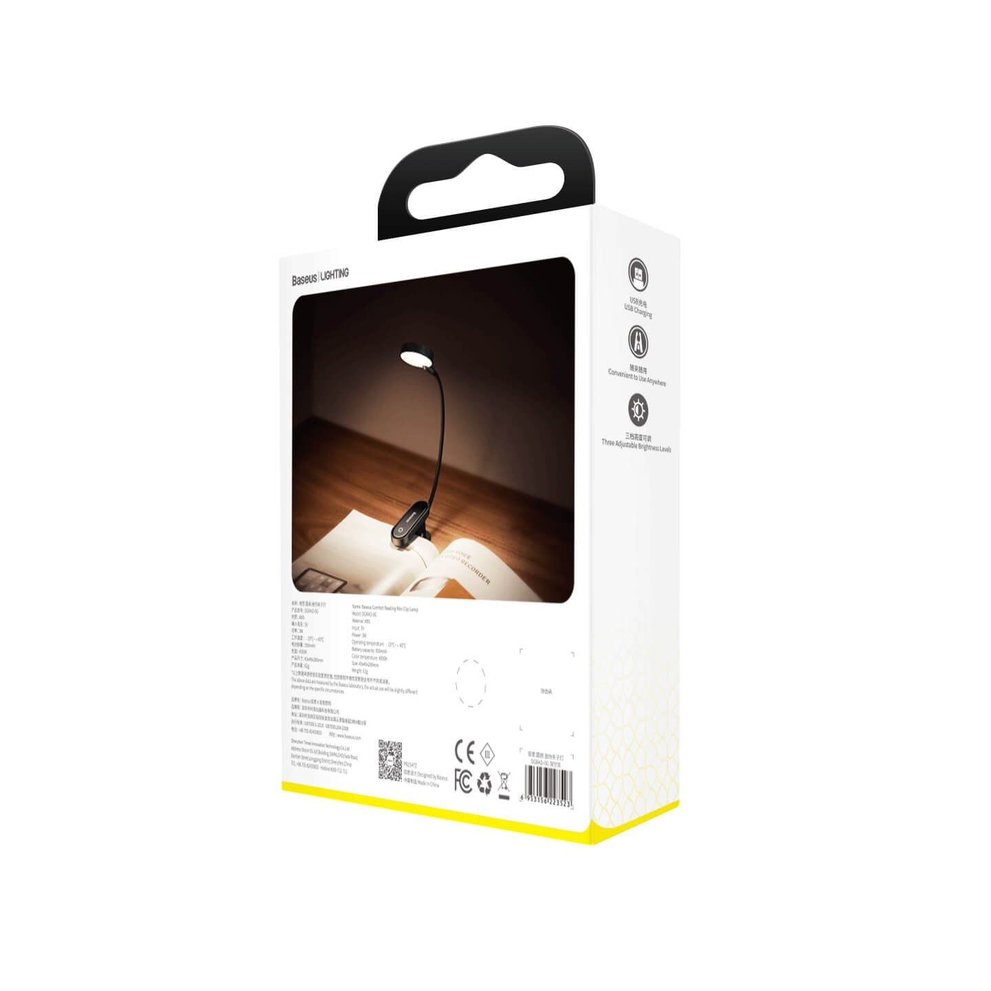Baseus Reading Mini Clip Lamp - Clip Lamp — Buy in Cyprus with Fast Delivery
