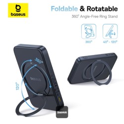 Buy Baseus Powerbank - PicoGo - Wireless 20W 5000mAh 15W Qi2+Stand in Cyprus, Nicosia, Limassol, Larnaka, Pafos