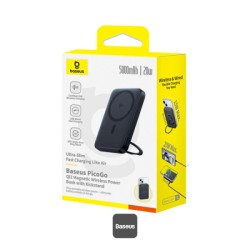 Buy Baseus Powerbank - PicoGo - Wireless 20W 5000mAh 15W Qi2+Stand in Cyprus, Nicosia, Limassol, Larnaka, Pafos