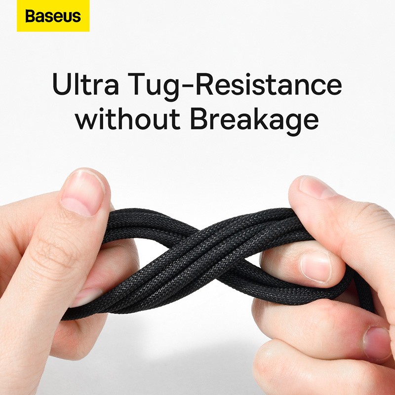 Buy Baseus Cable USB-C to USB-C - Tungsten Gold, 240W, 3.0m, Black in Cyprus, Nicosia, Limassol, Larnaka, Pafos