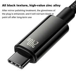 Baseus USB-C to USB-C Tungsten Gold 240W 3m Cable (Retail) — Buy in Cyprus with Fast Delivery