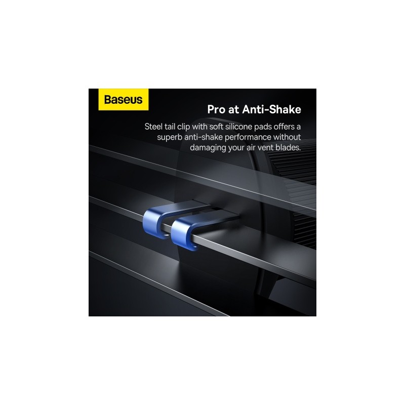 Buy Baseus Wireless AirVent Magnetic Car Charger 15W Black - CW01 - Wireless Air... in Cyprus, Nicosia, Limassol, Larnaka, Pafos