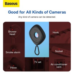 Buy Baseus HEYO Hidden Camera Detector - BS-HA016 - Hidden Camera Detector in Cyprus, Nicosia, Limassol, Larnaka, Pafos