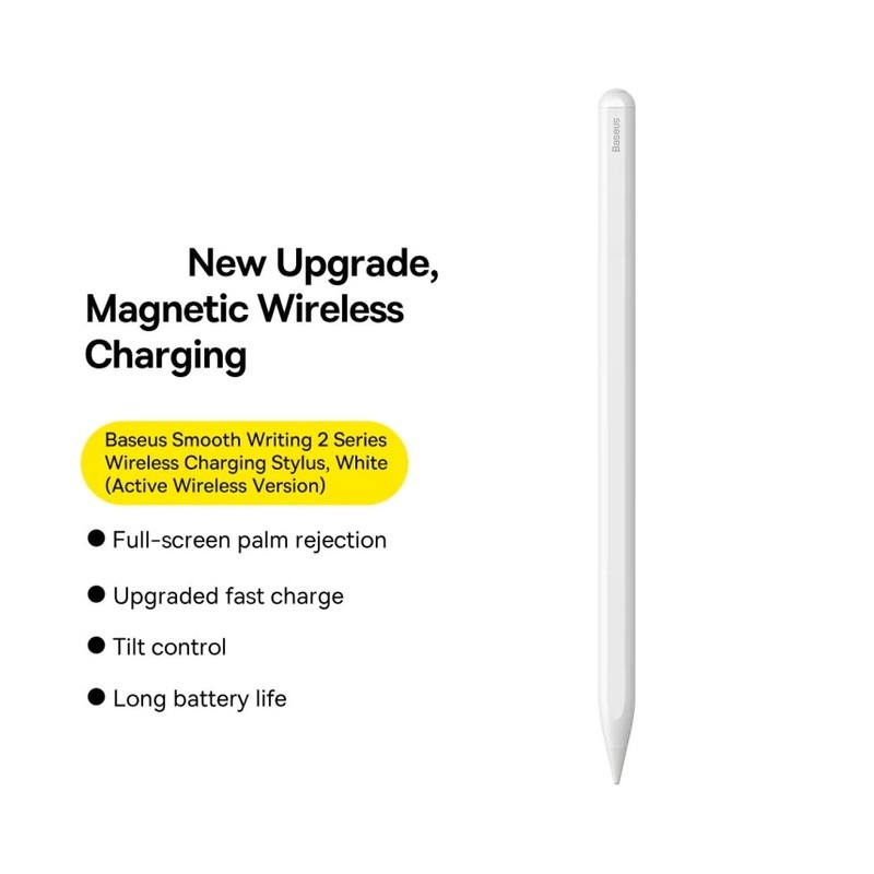 Buy Baseus IT Stylus Active USB-C with LED Indicators - White in Cyprus, Nicosia, Limassol, Larnaka, Pafos