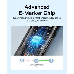 Baseus Tungsten Gold USB-C to USB-C 240W 2.0m Cable (Boxed) — Buy in Cyprus with Fast Delivery