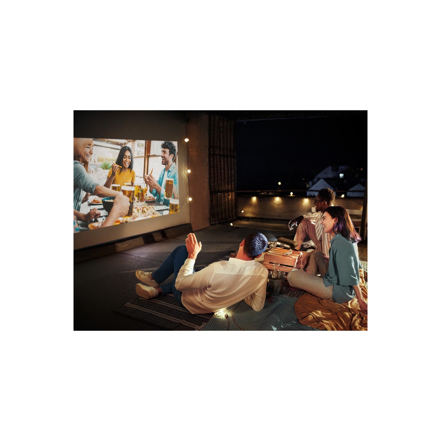 Viewsonic Projector - M1 Max - 1080p Smart LED Portable Google TV USB-C — Buy in Cyprus with Fast Delivery