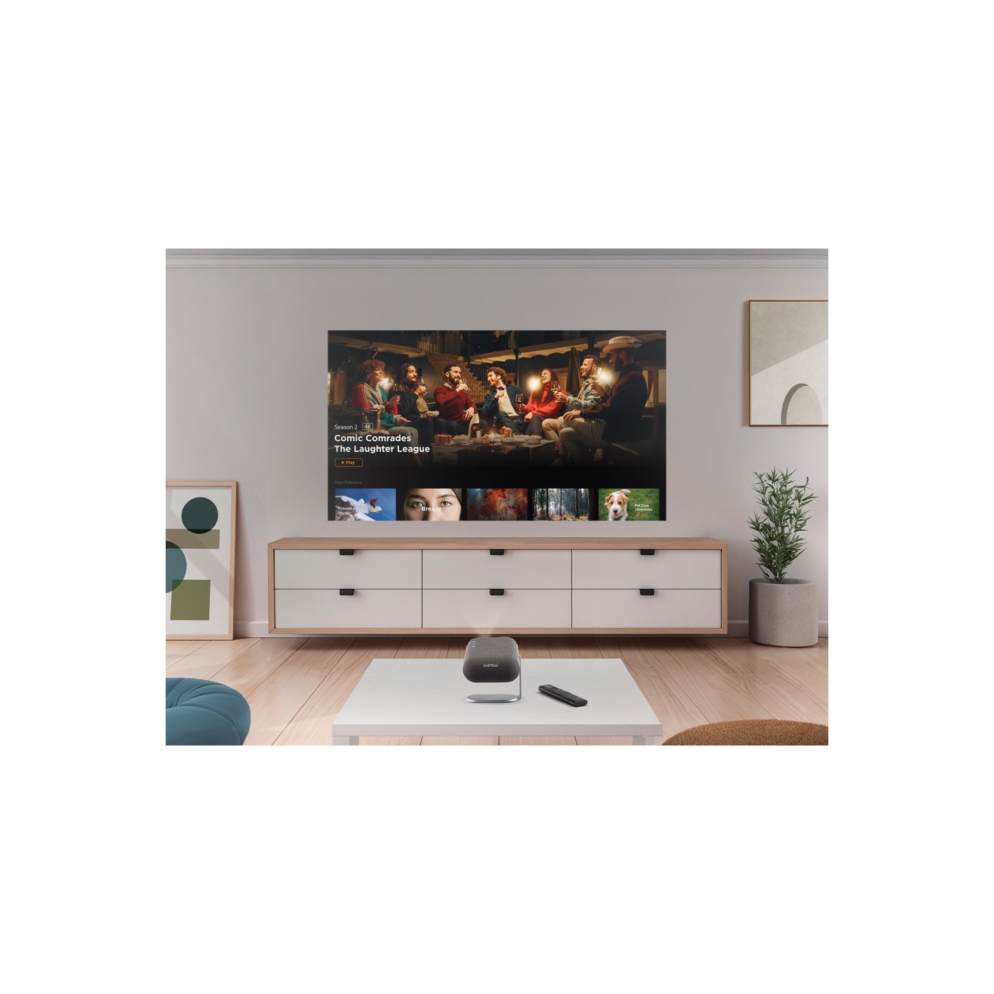 Viewsonic Projector - M1 Max - 1080p Smart LED Portable Google TV USB-C — Buy in Cyprus with Fast Delivery