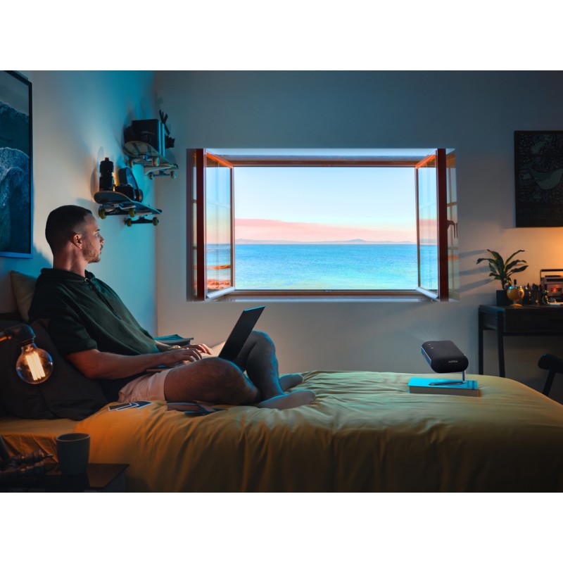 Buy Viewsonic Projector - M1 Max - 1080p Smart LED Portable Google TV USB-C in Cyprus, Nicosia, Limassol, Larnaka, Pafos