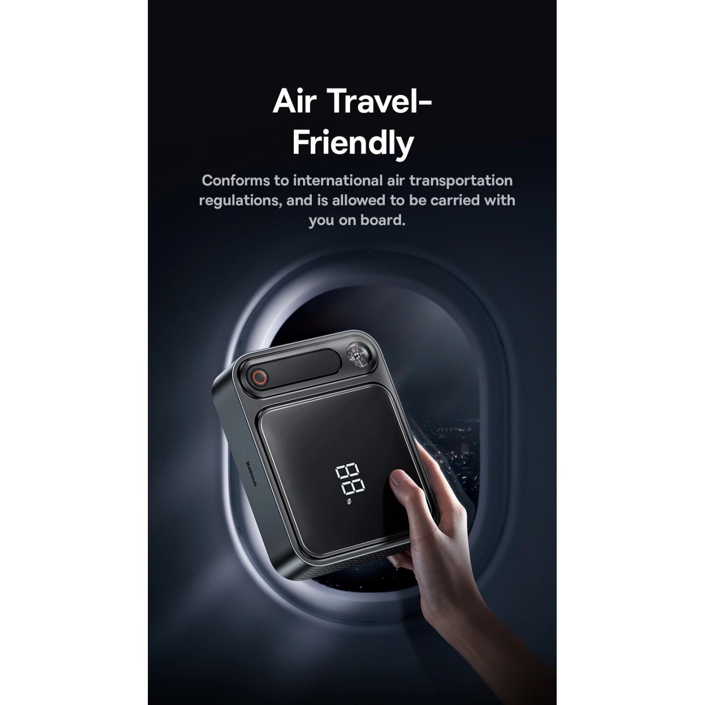 Baseus Car Jump Start Booster & Powerbank - 26800maH 3000A — Buy in Cyprus with Fast Delivery